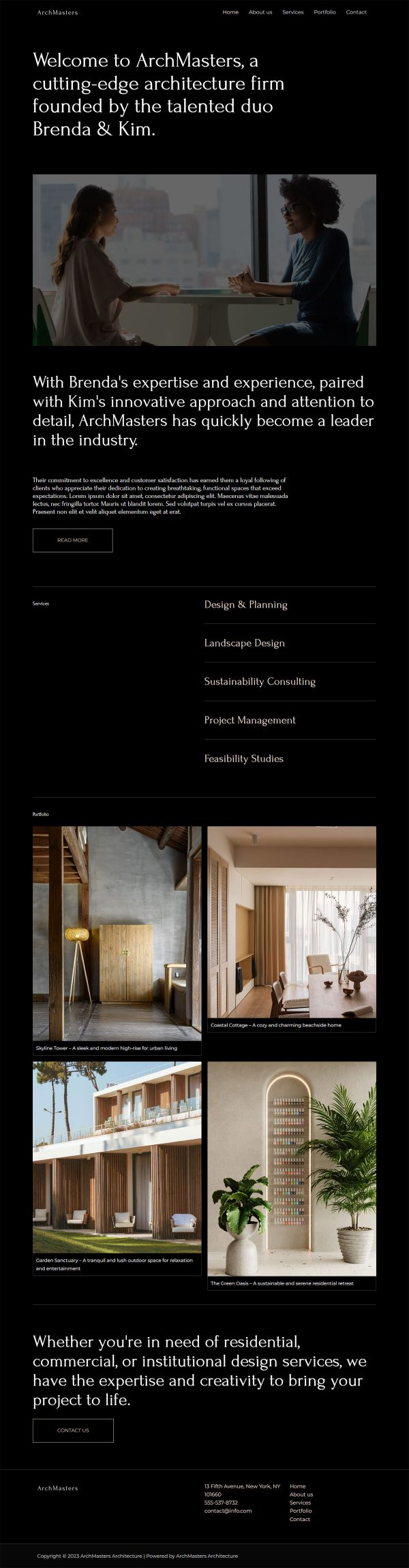 ArchMasters Architecture