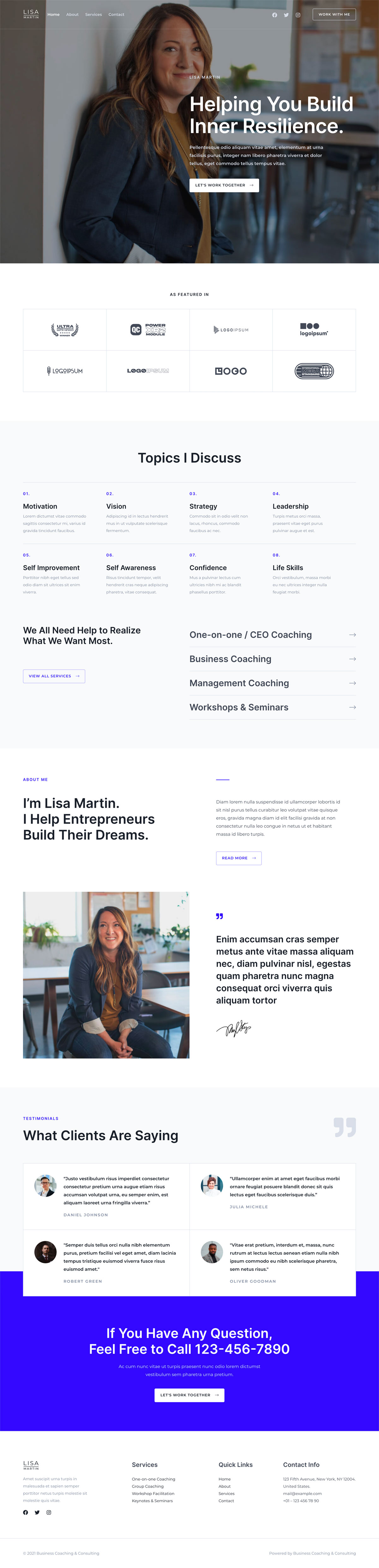 Business Coaching & Consulting