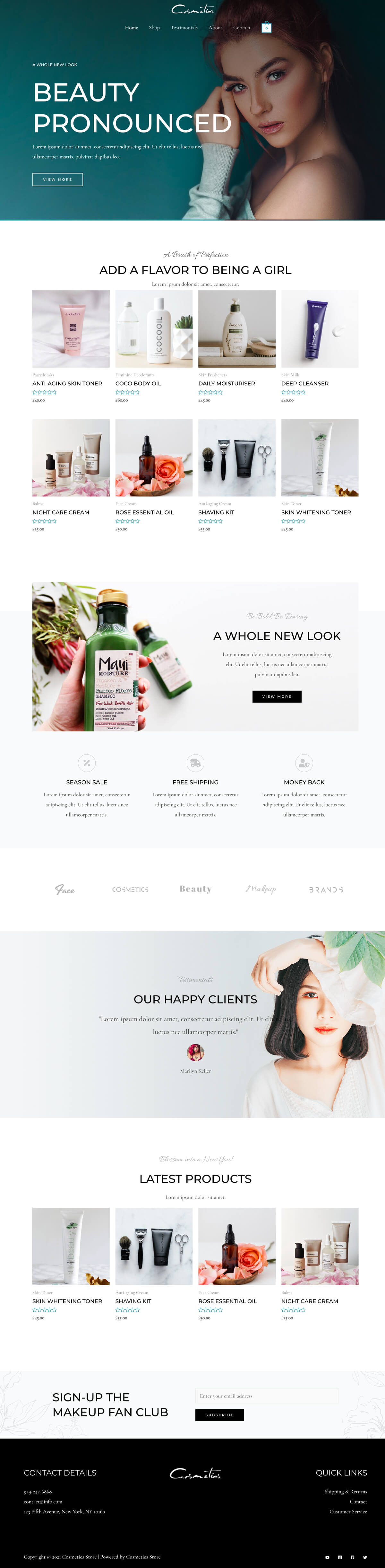 Cosmetics Store