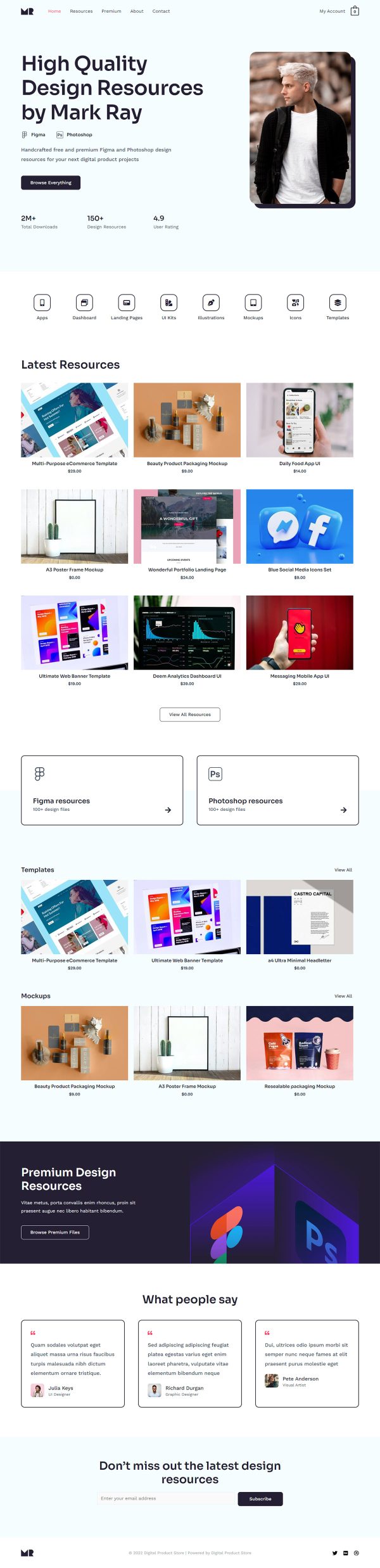 Digital Product Store
