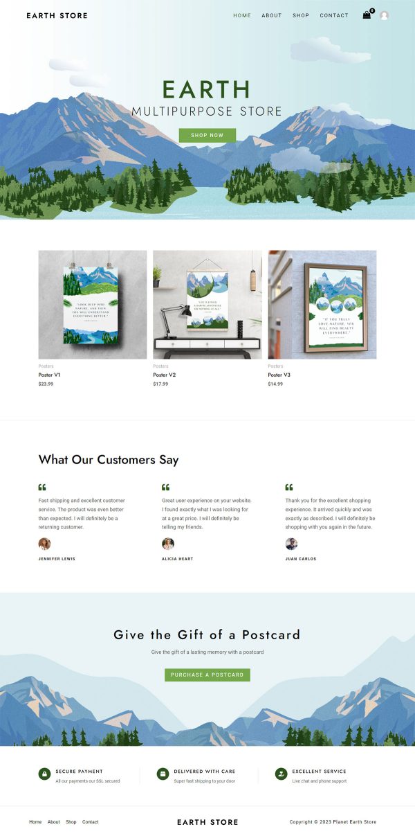 Planet Earth Store