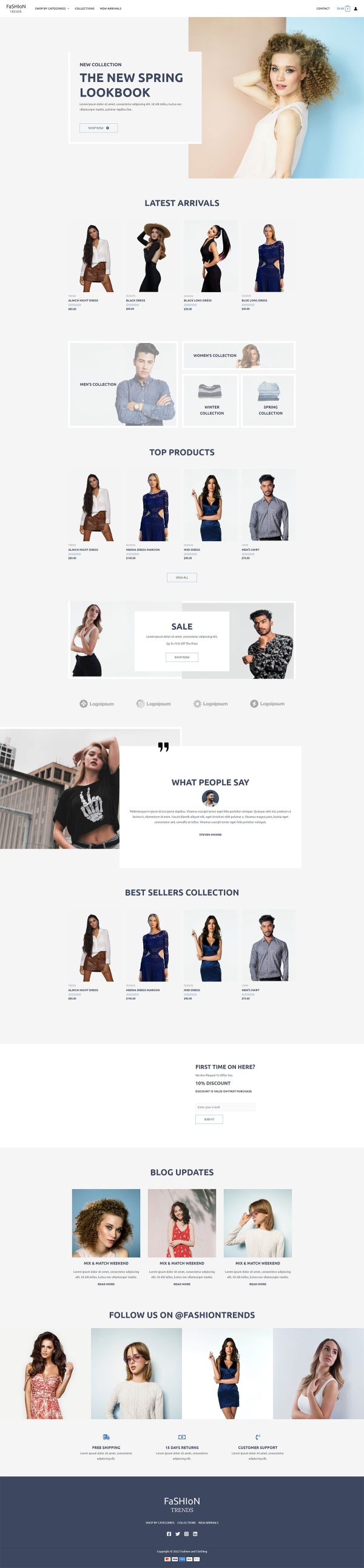 Fashion and Clothing