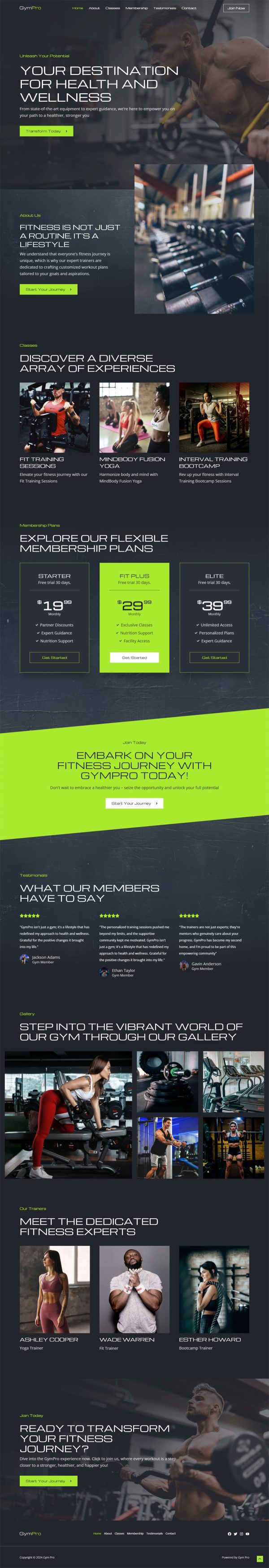 Gym Pro