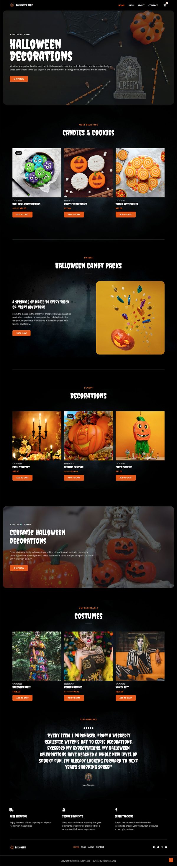 Halloween Shop