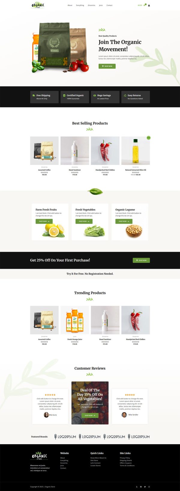 Organic Store