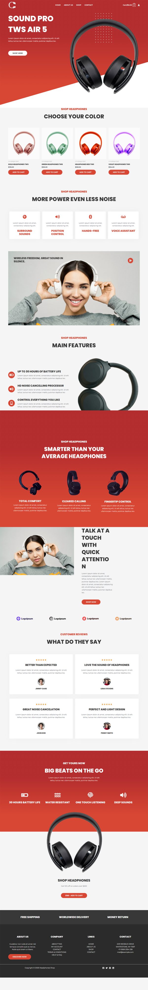 Headphones Shop