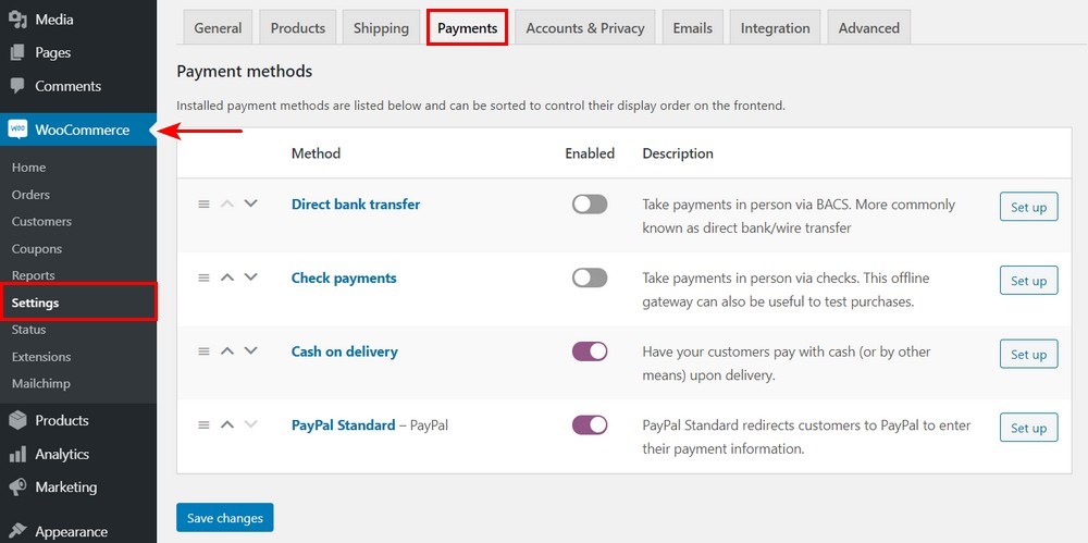 WordPress WooCommerce Tutorial: 14 Step Store Setup Guide WooCommerce Payment
