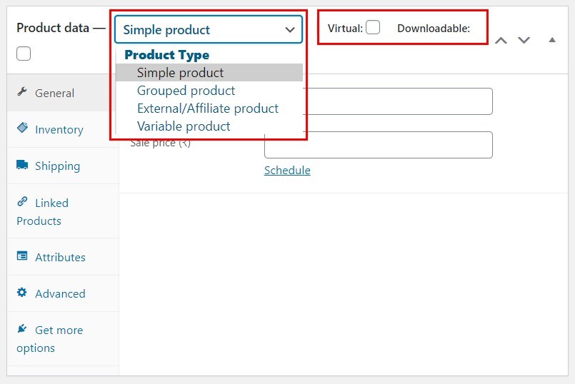 WordPress WooCommerce Tutorial: 14 Step Store Setup Guide WooCommerce product data