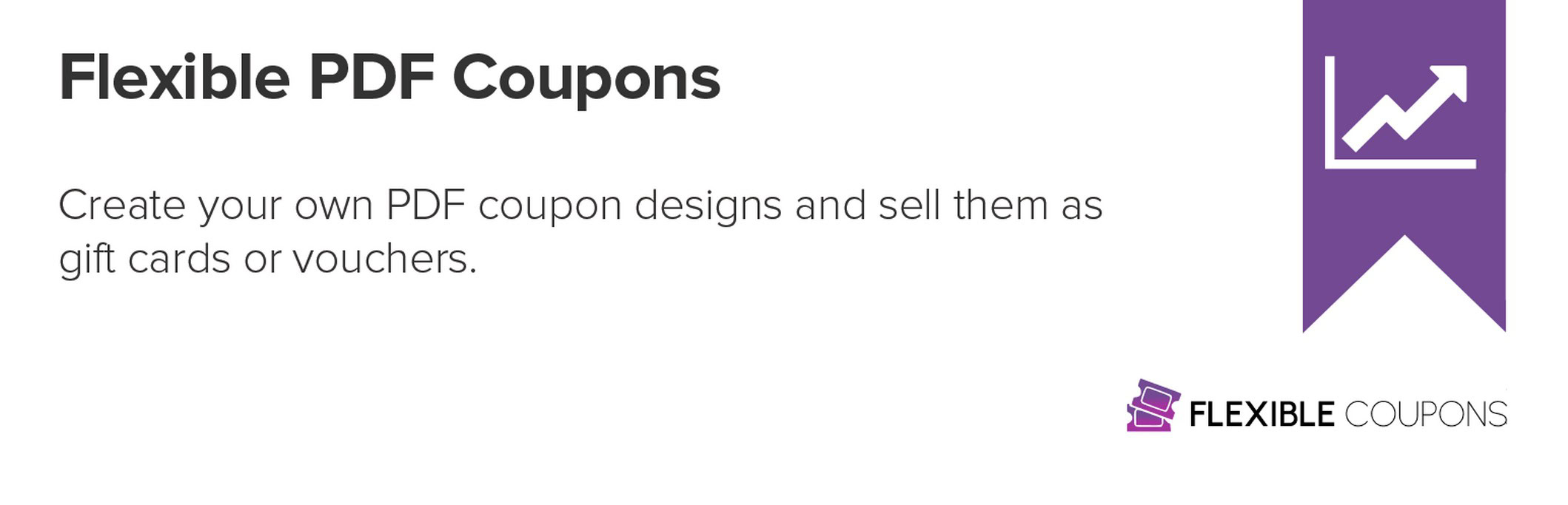 9 Best WooCommerce Coupon Plugins to Boost Sales in 2026 Flexible PDF Coupons WooCommerce plugin sample PDF coupon output showing branded coupon layout, expiry date field, and QR code placeholder area from the free version default template