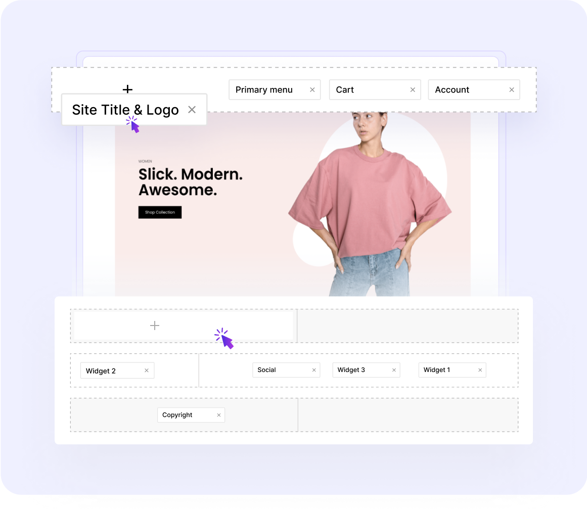 Amazing Header And Footer Options