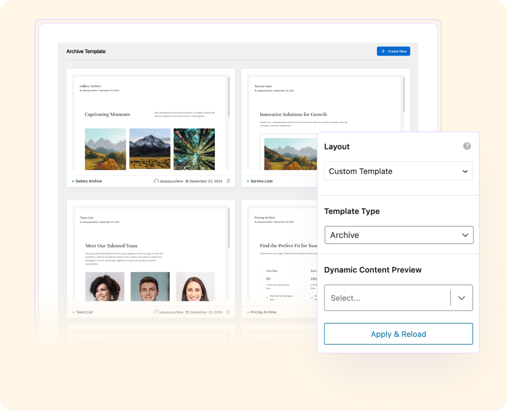 Archive Astra Site Builder