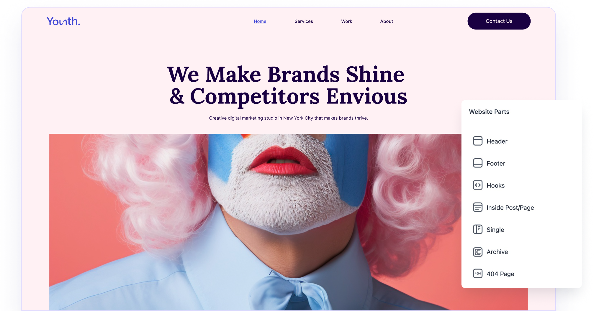 Astra Site Builder Hero
