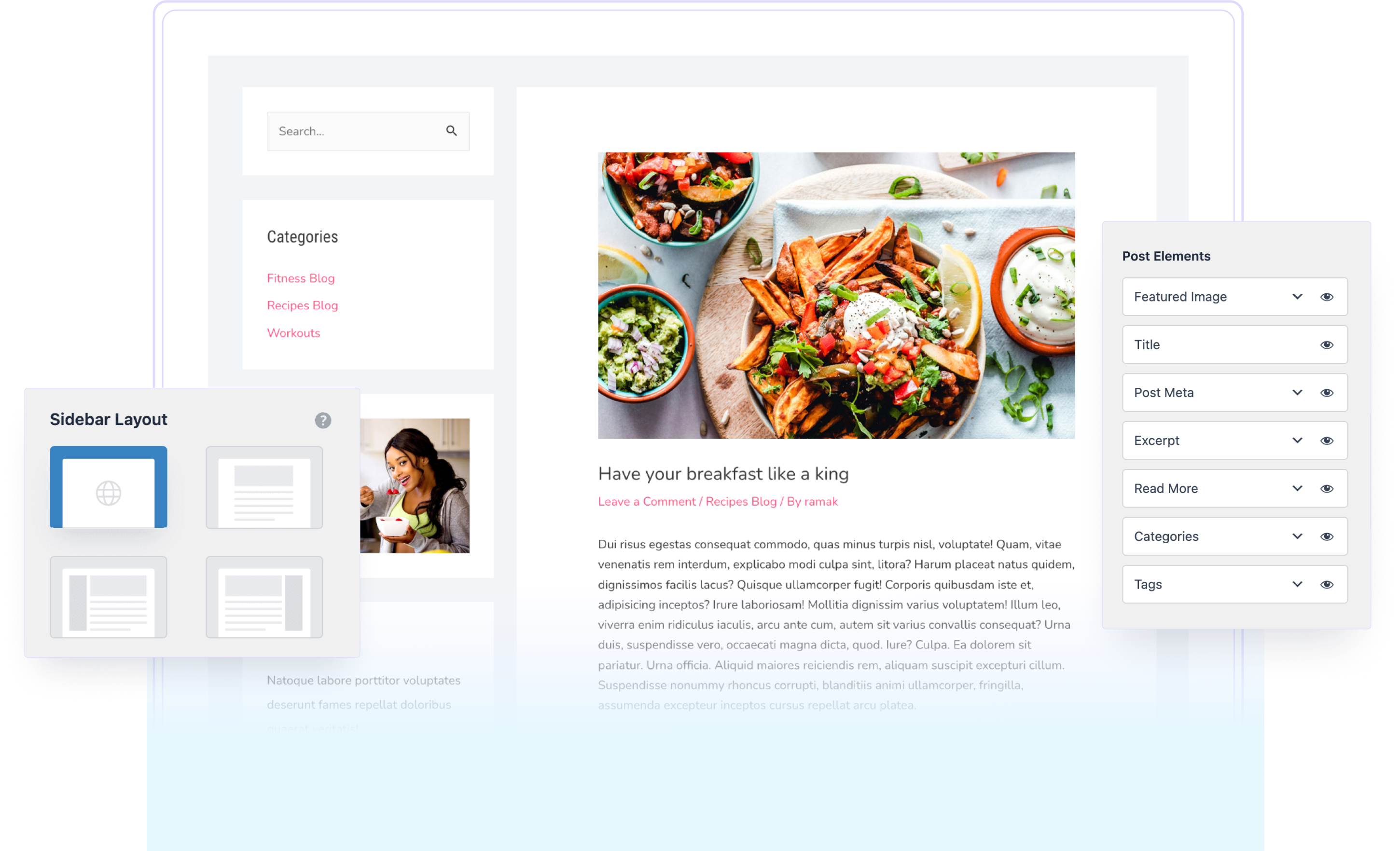 Blog Layout Banner