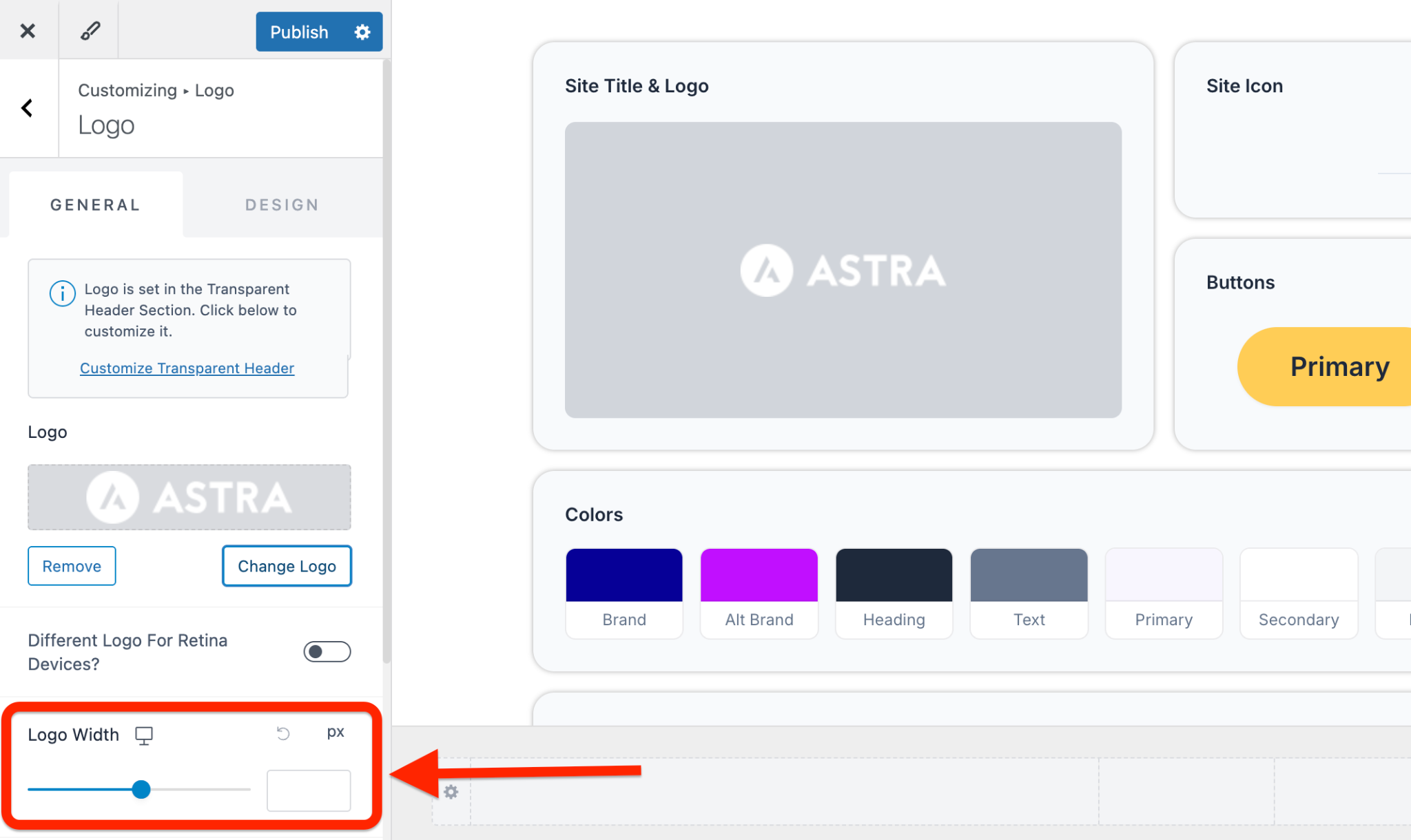 Getting Started with the Astra Customizer Word Image 203311 4