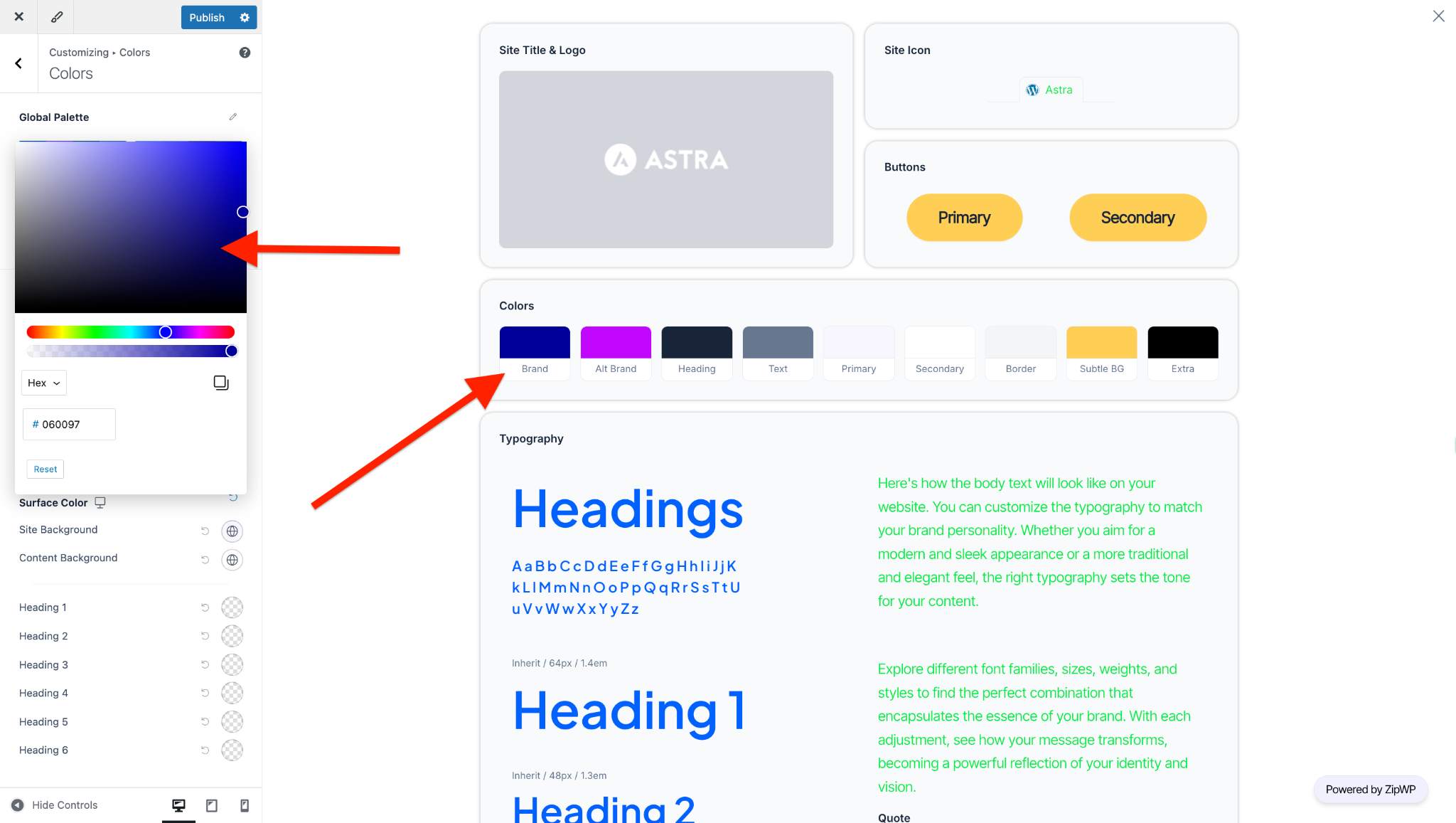 Getting Started with the Astra Customizer Word Image 203311 8