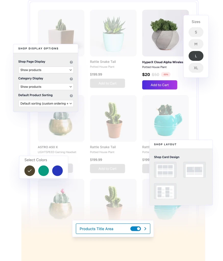 modern shop layout visual