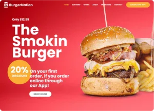 T 12 Burgur Restaurant Template 300x216